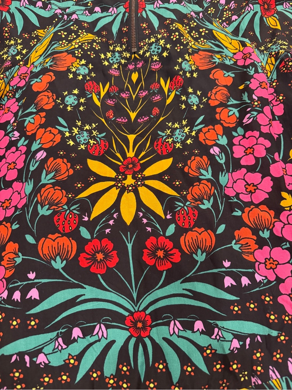 Free People Strawberry Field Mini Tunic Women's XS - Picture 9 of 9
